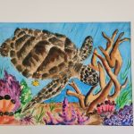 Sea Turtle Canvas Wall Art